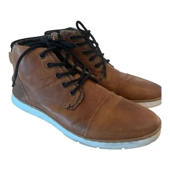 Shoes | Bull Boxer Mens Size 8 Eur 41 Lace Boots Brown  display picture 1